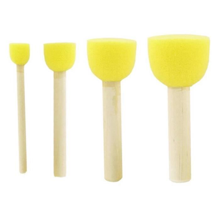 Tampon en mousse petit pois - 4 pièces - Cléopâtre Non Pertinent