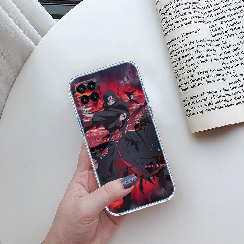 Anime Naruto Uzumaki Transparent Phone Case for Motorola Moto Edge 20 30 40 50 S30 Fusion Ultra Pro Neo Lite + G200 G23