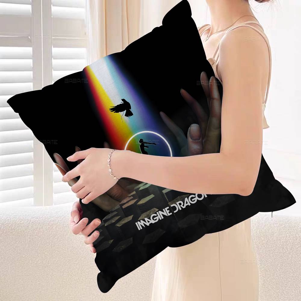 Popular Band IImagine Famous DDragons Pillow Cover Sofa Cushion Cover Home Room Decoration Children Gift
