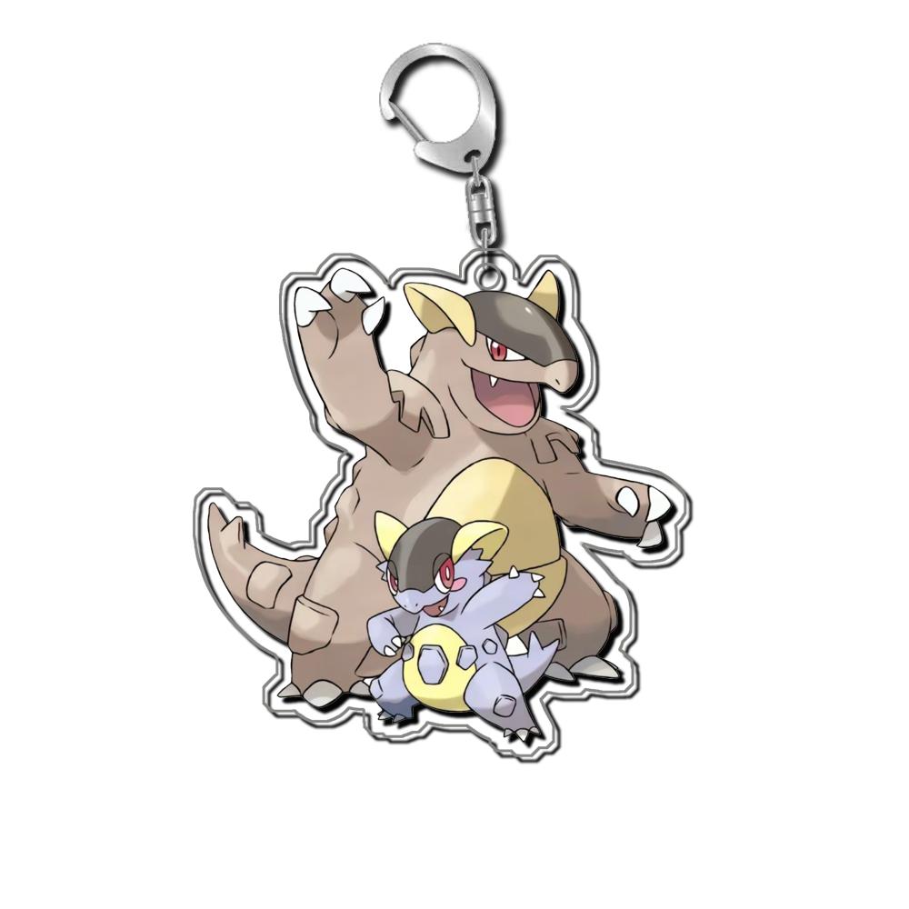 Keychain For Pokemon Charizard Houndoom Mewtwo Gyarados Latias Blaziken Anime Game Collection Anime Peripheral DIY Toy Gift