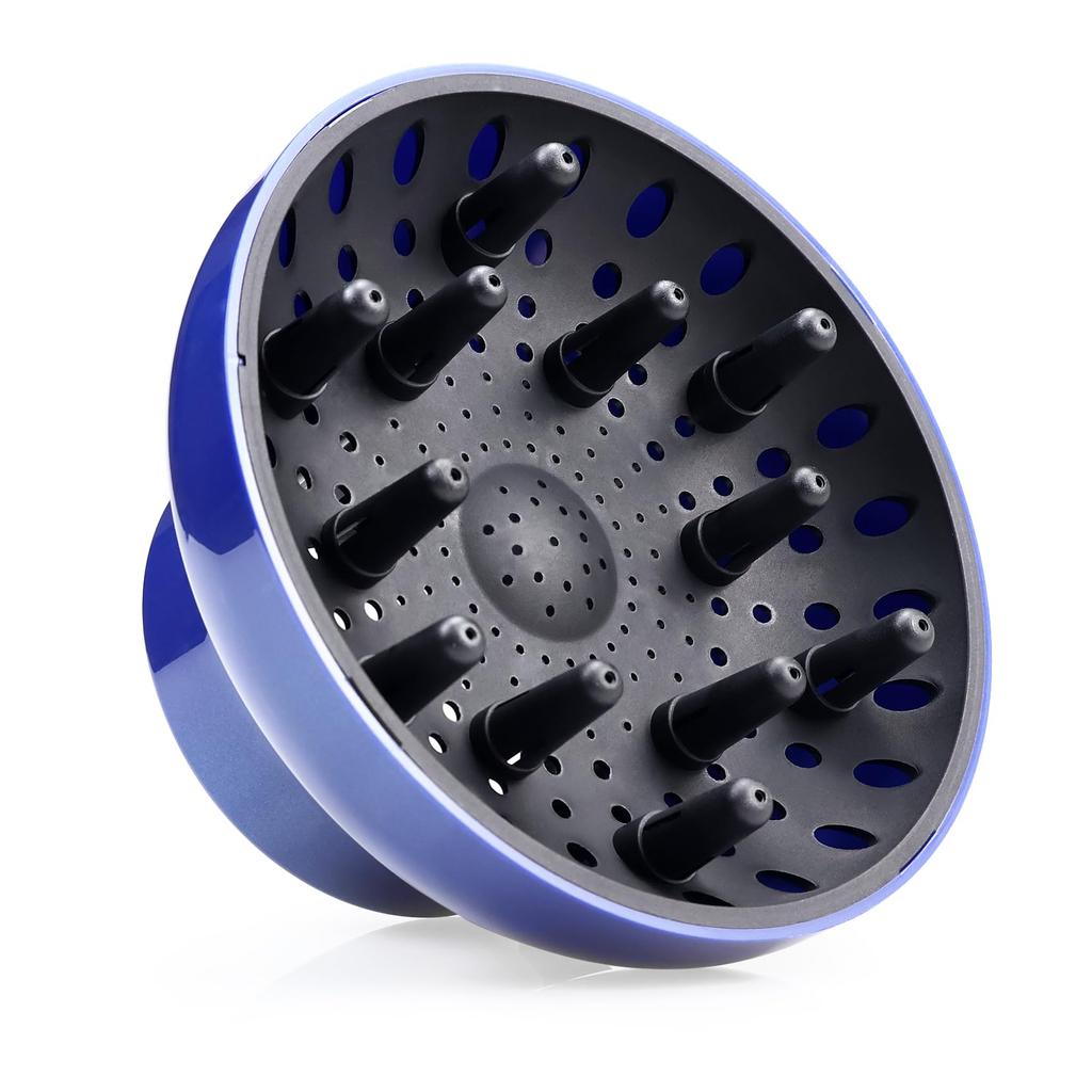 Universal Hair Dryer Professional Hair Dryer Diffuser Attachment for Curly Fits Most Types of Blow Dryers with Inch Nozzle Diffuser, Hair, 1.7-2.5