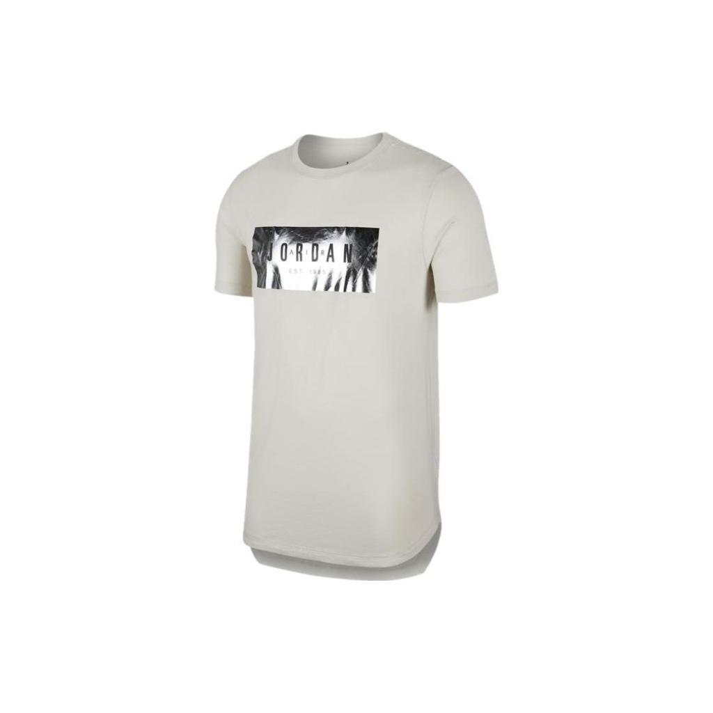 

New Jordan Brand T-Shirt Men s Light Bone AA1918-072 XXL