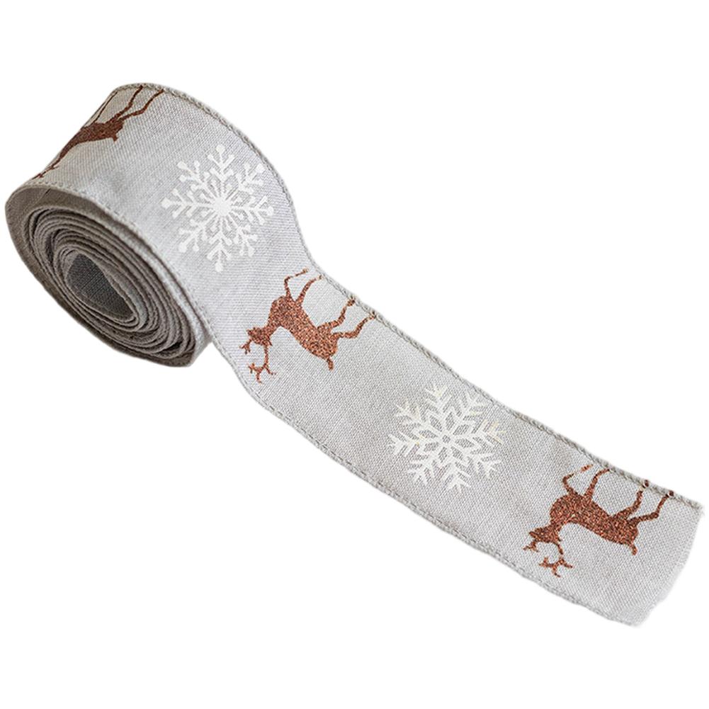

Red Burlap Ribbon Classic Motifs Color Varieties Easy To Wrap Rustic Design Seasonal Ambiance For Tree Decoration