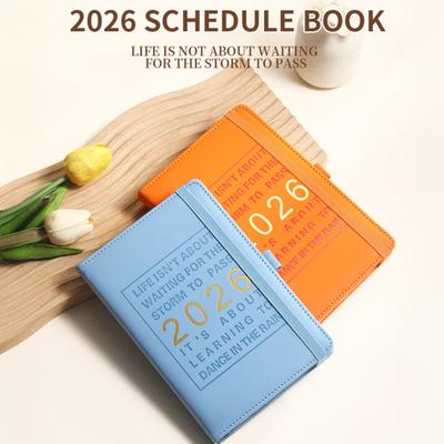 2026 Weekly Planner Daily Productivity Notebook with Monthly Layout Hardcover Organizer for Work School