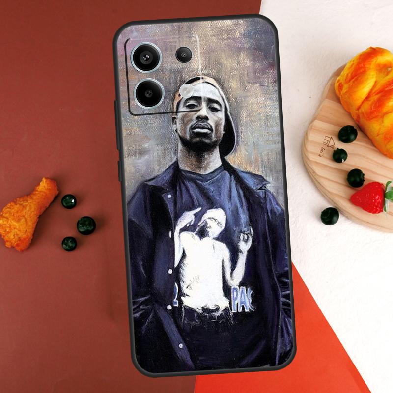 Tupac 2pac Shakur Case For Xiaomi Redmi Note 14 9 10 11 12 13 Pro 9S 10S 11S 12S Redmi 13C 10C 12C 14C Coque