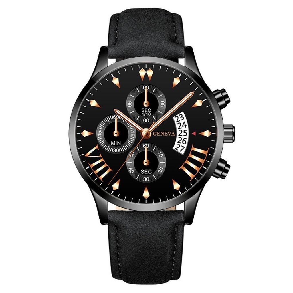 Men's Waterproof Luminous Running Alarm Clock Watch