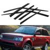 6Pcs Window Vent Visor Black ABS Deflectors Fit for Range Rover Sport 2013?2019