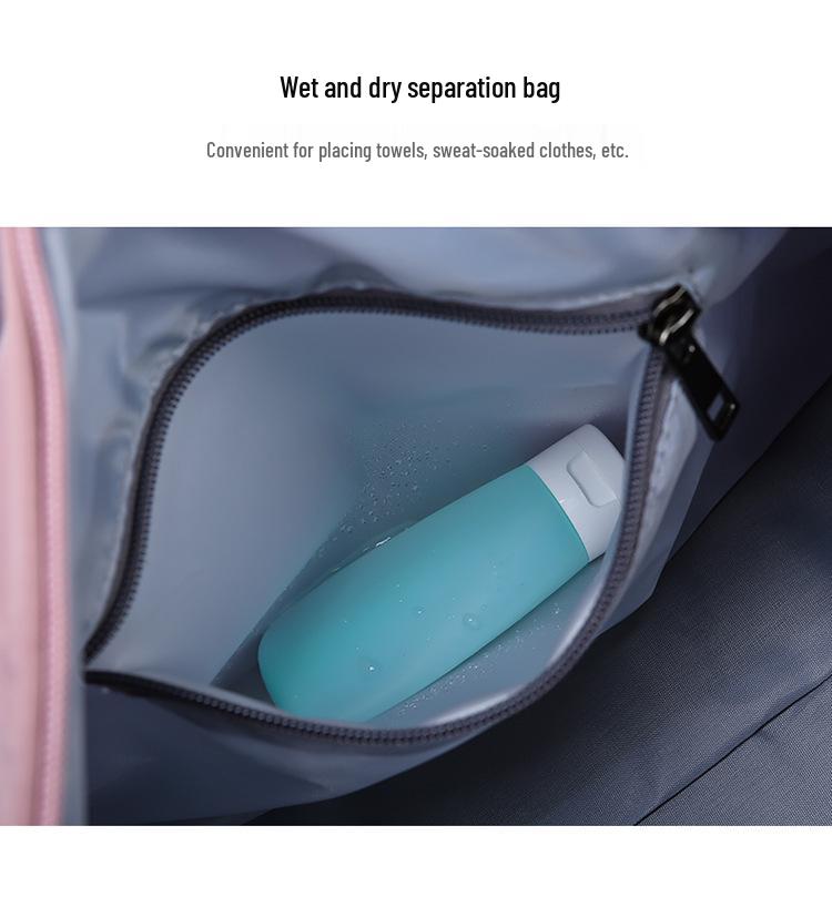 Stylish & Spacious Crossbody Yoga & Gym Bag - Simple, Fashionable, Large Capacity for Travel