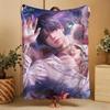 Deepspace Blanket Soft Warm Love Furry Throw Celebrate Second Super Kids Toys Bed Sofa Anniversary Car Cradle