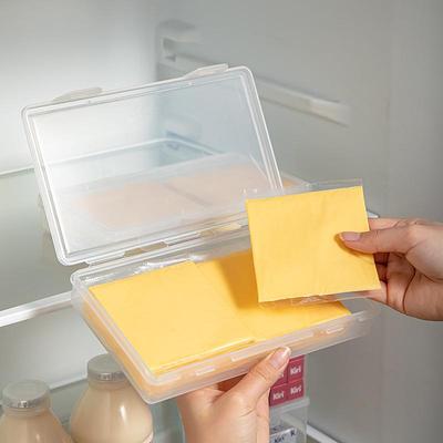 Cheese and Butter Storage Box: Food-Grade Portioning and Preservation for Refrigerator