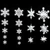 Children's Christmas Foam Snowflake Dance Props and Stage Decorations - Lightweight Plastic Ornaments