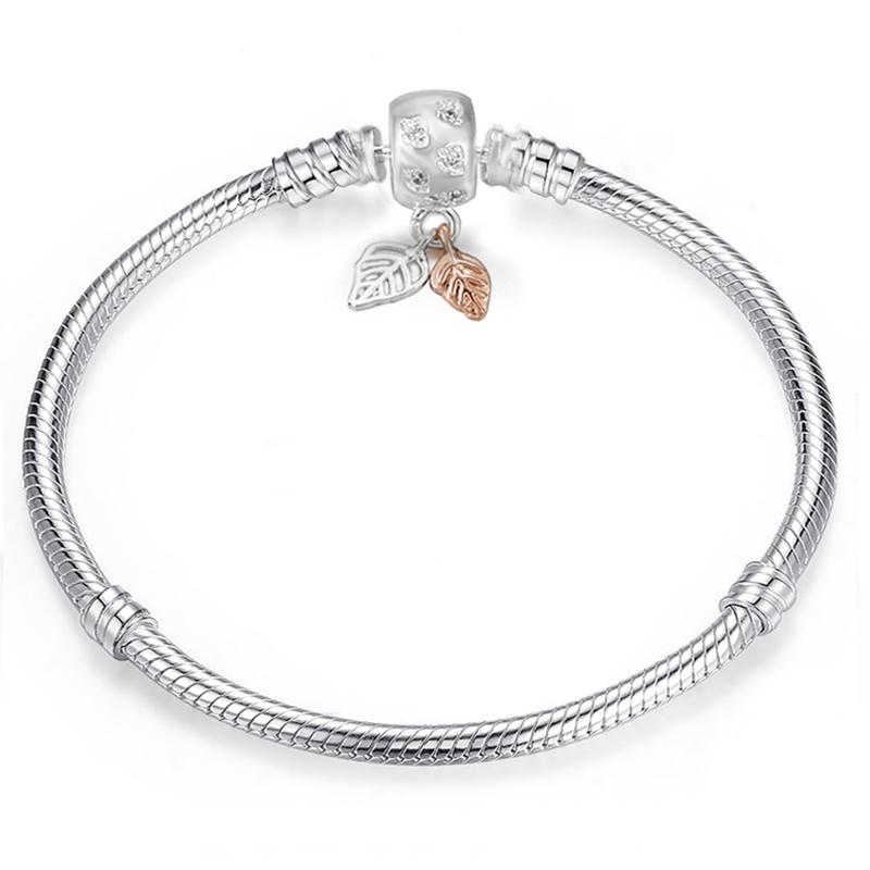 High Quality Snake Bone Basic Chain Charm Bracelet Fit Original DIY Bead Bracelets For Women Girl Jewelry Making
