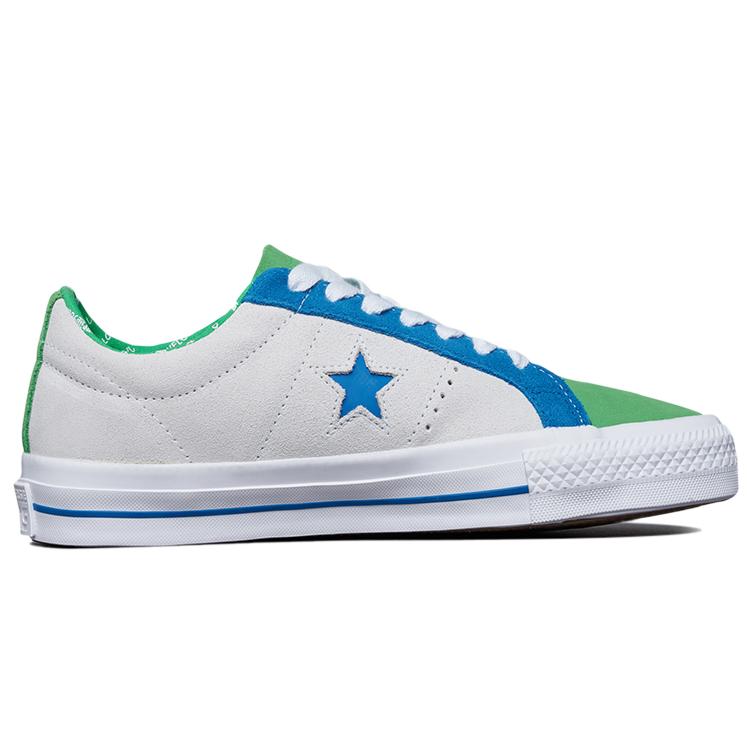 Converse Unisex One Star Pro Sneakers White/Blue 171933C