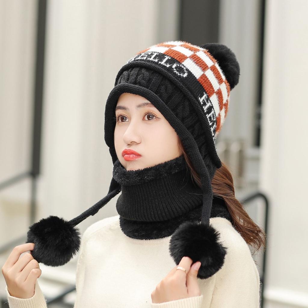 Buy 2Pcs Scarf Hat Set Fashion Women 
