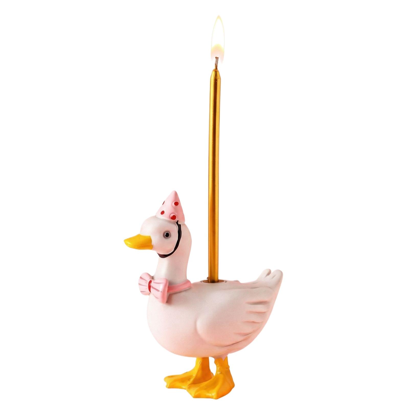 

Candle Holder, Fun Candle Holder, Funny Birthday Props Birthday Candle Holder one size білий