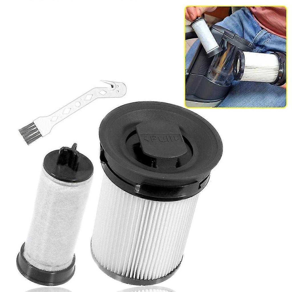 2 Pcs Replacement Parts Hepa Filters Compatible For Triflex Hx1 Bagless Stick Vacuum Cleaner Accessories