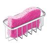 Quick Drainage Sponge Storage Basket Polished Stainless Steel Anti-deformed Sink Suction Holder Kitchen Accessories