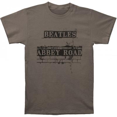 The Beatles Unisex-Erwachsene Abbey Road Sign T-Shirt