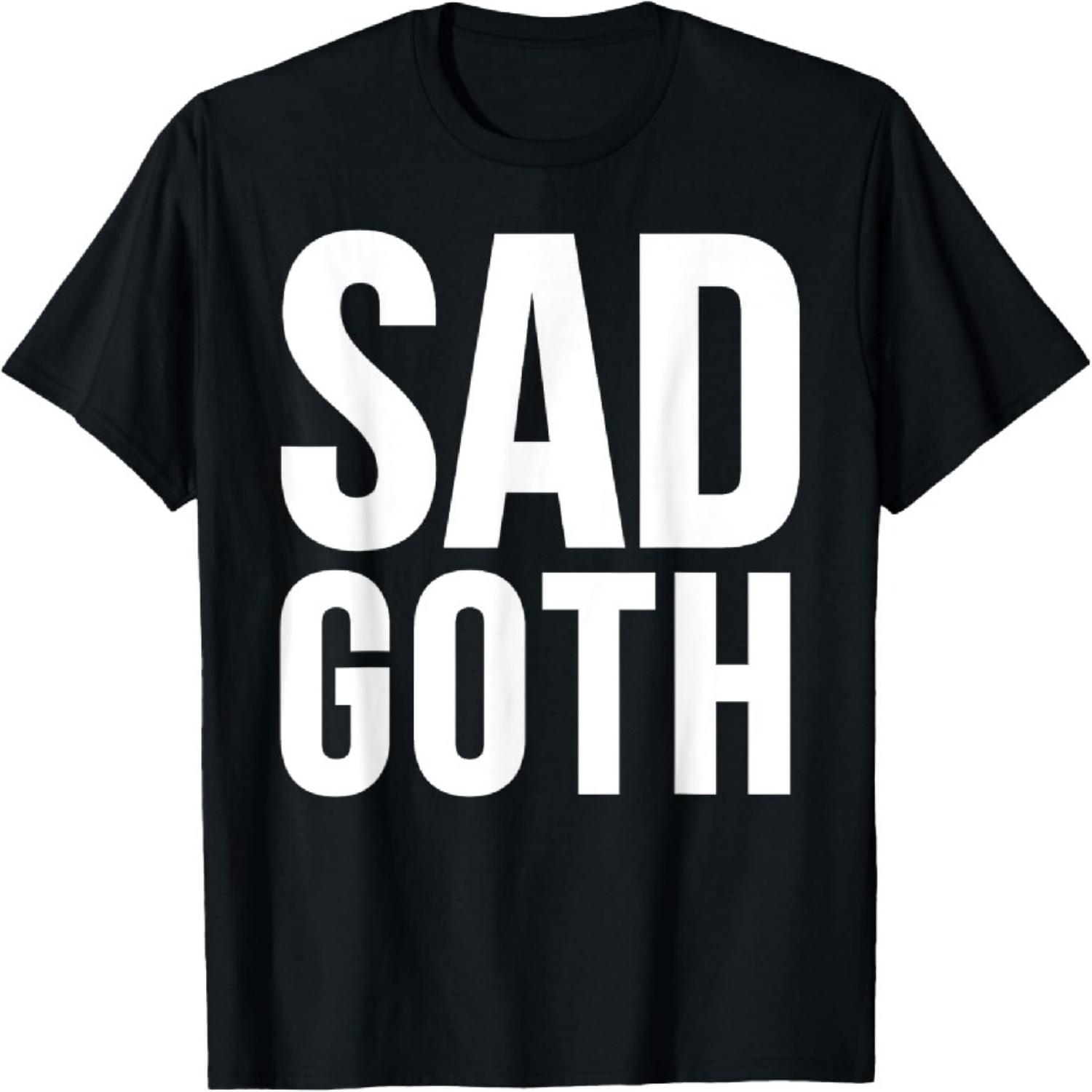 

Sad Goth T-Shirt XXXXXL чорний