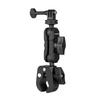 Shockproof Designings Action Camera Handlebar Mount Easily Installable Handlebar Mount for Secure Camera Mounting