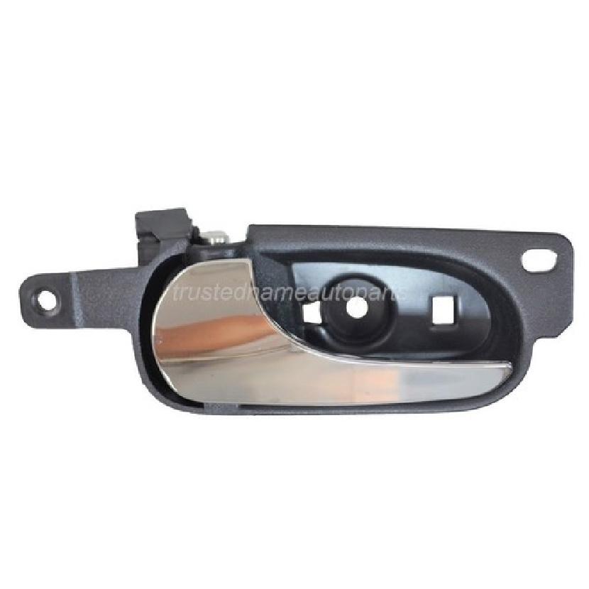 Interior Door Handle Chrome Black Frt LH Driver Fits 2006 To 2011 Buick Lucerne