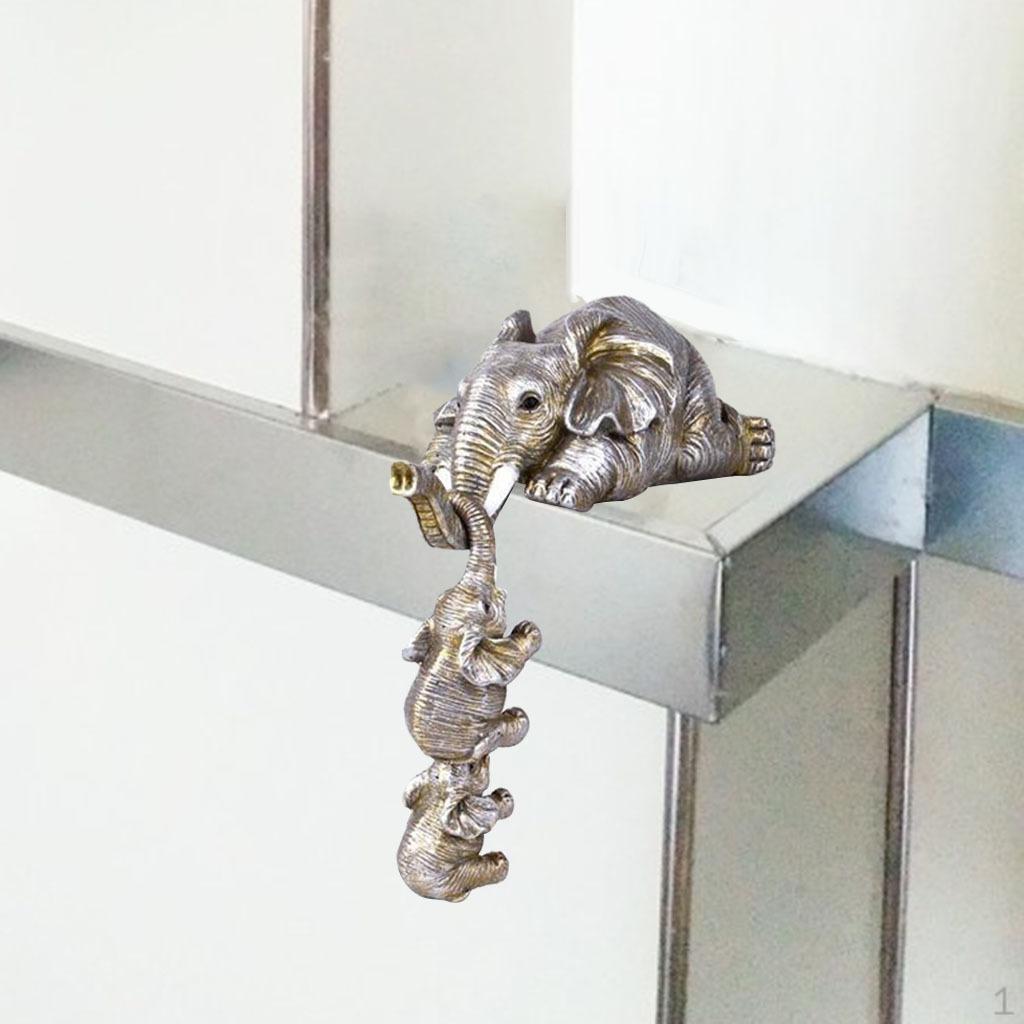 Семейная скульптура из смолы, Ручная работа, Статуэтка животных, Произведение искусства, Креативное украшение, Фигурка, Дом, Спальня