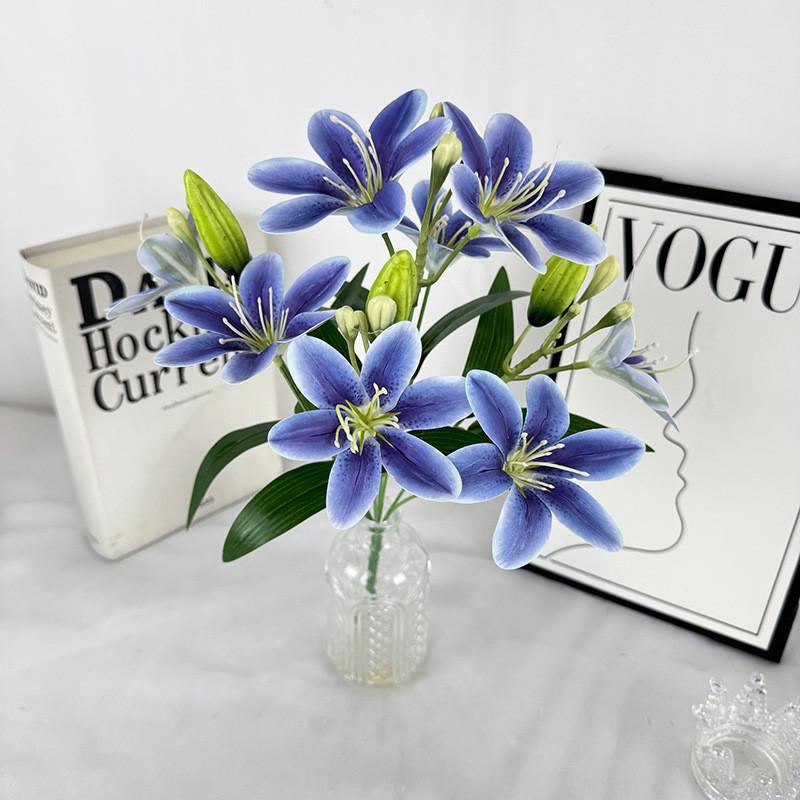 Lily Lifelike Blossom Arrangements For Wedding Venue Decor And Photography Props