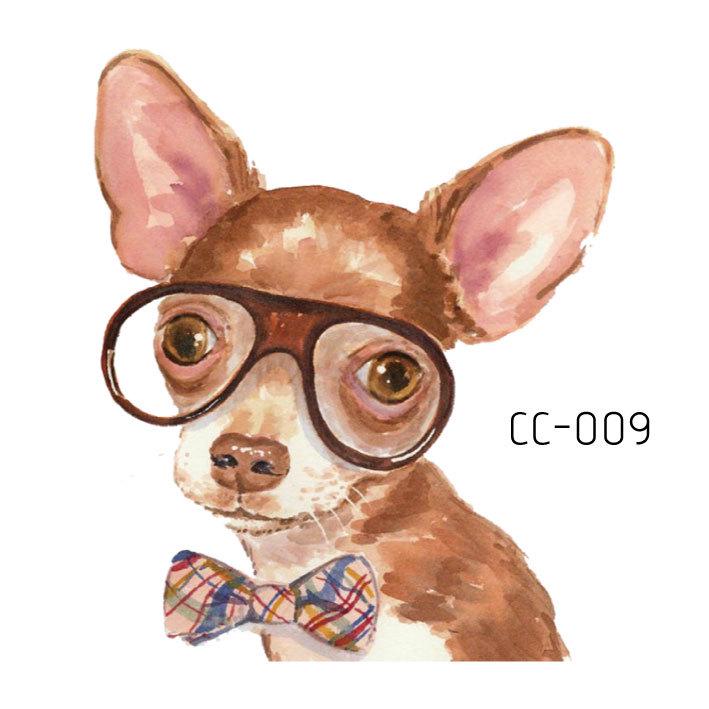 Adesivi Tatuaggio Cartoni Animati Animali Adorabili: Design di Gattini, Cuccioli e Coniglietti Carini