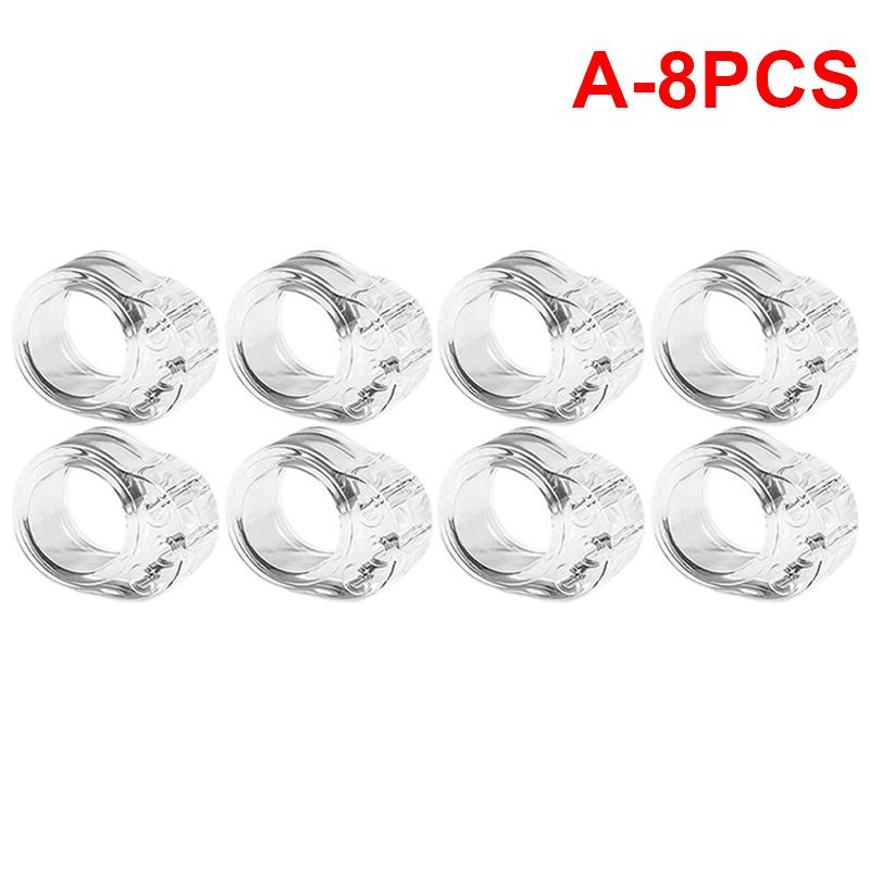 

1/10 шт. Дверной упор, силиконовый буфер дверной ручки, защитная стенка дверной ручки, бампер, защита мебели, ударопрочное кольцо 8PCS