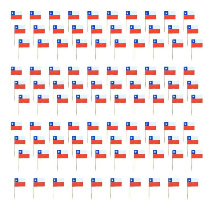 100Pcs National Flag Toothpick Cakes Picks Cupcake Top Decoration For Sweets Desserts Display And Festival Celebration