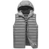 Men's Cross-Border Heated Sleeveless Down Vest - Autumn/Winter Cotton Outerwear