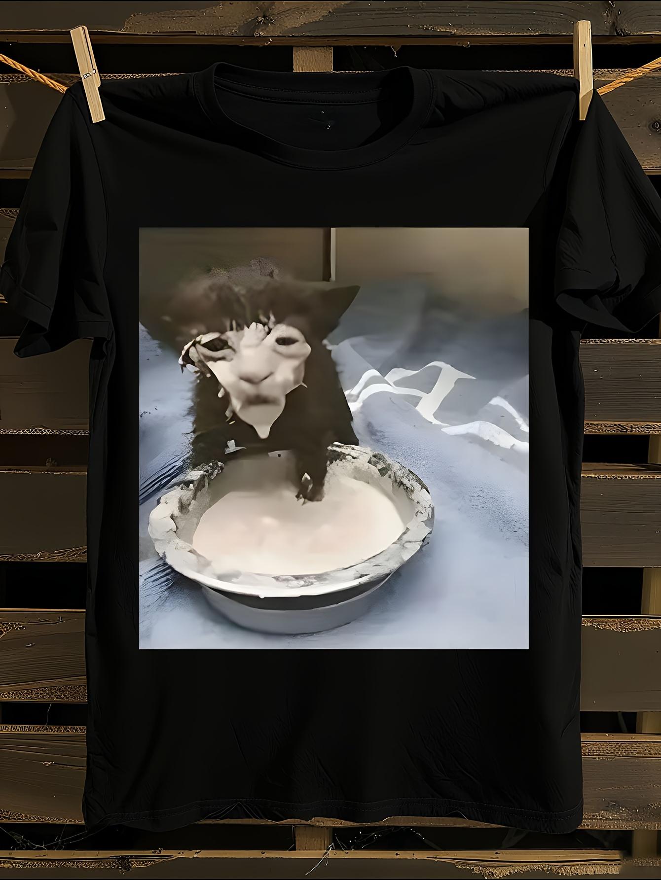 WoFunny Cat Meme Tshirt S