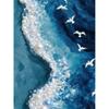 DIY Pearl Painting Set Seagull Pattern Home Decoration Handmade Sticky Diamond Creative Canvas Pearl Art Painting Crafts Perfect Gift