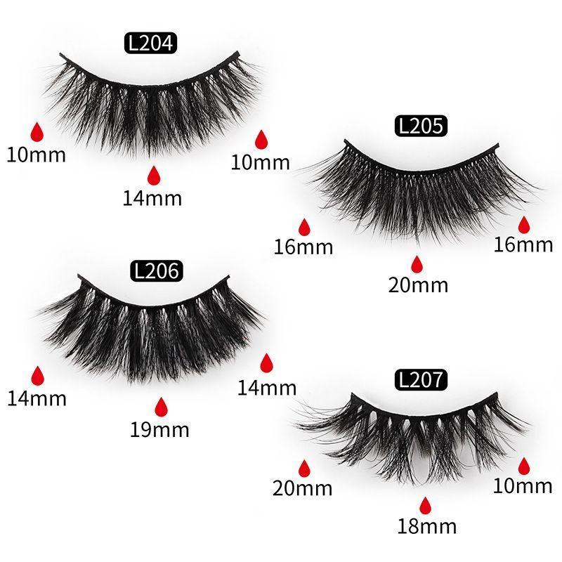 Lashie - Faux Cils (16 paires) (Modèles variés)