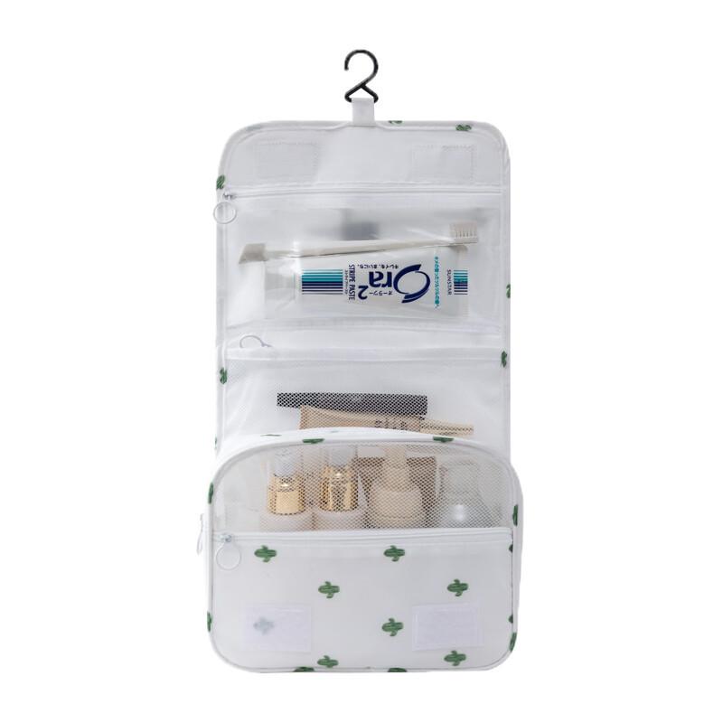 Travel Hook Toiletry Bag Portable Wash Bag, Large Capacity High-Yield Makeup Pouch, Multifunctional Cosmetic Bag for Travel