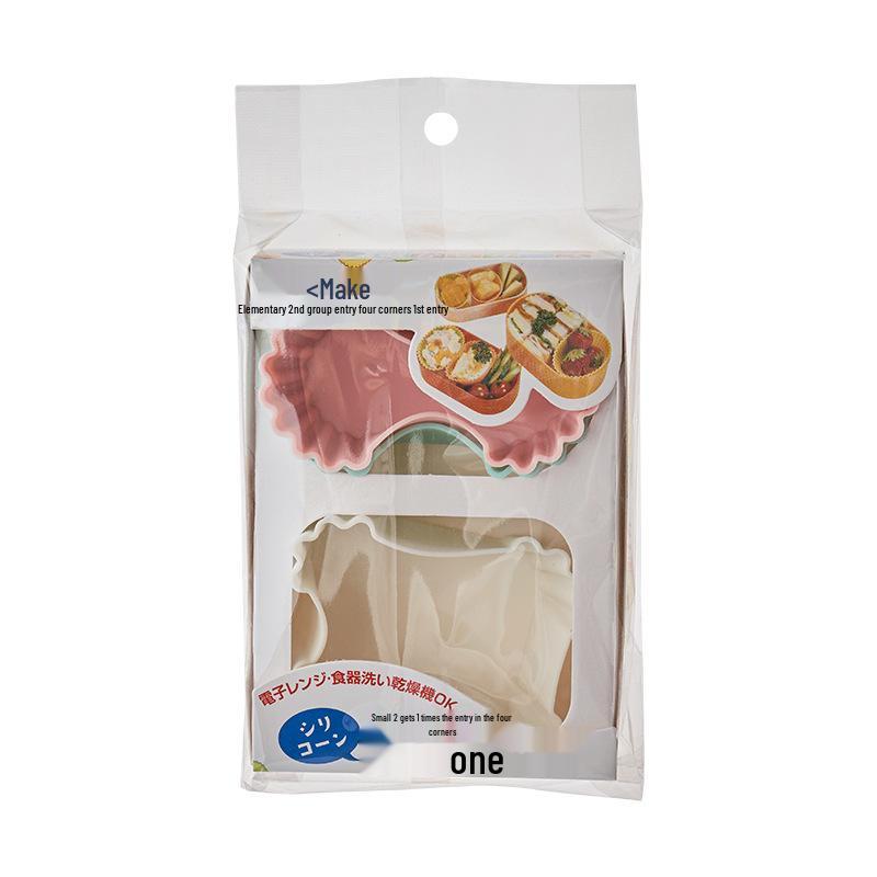 Colorful Silicone Bento Divider Cup - Reusable Lunch Box Vegetable Separator