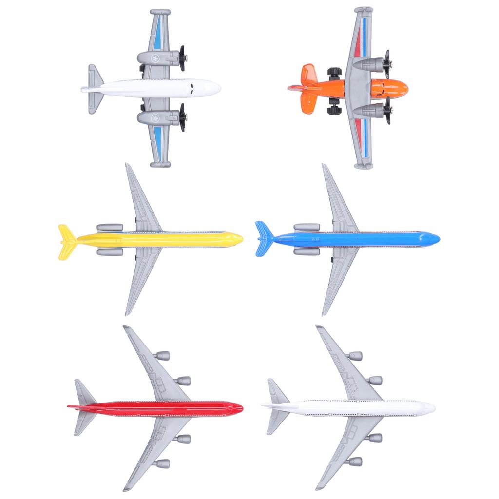 Airplane Set for Kids Mini Children Airplane Model Highly Simulation Alloy Model Set