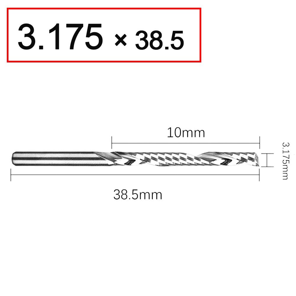 Cutter Wood Milling Cutter Woodworking Tools Mill Cutter Single Flute End Mill End Mill Cutter Bits