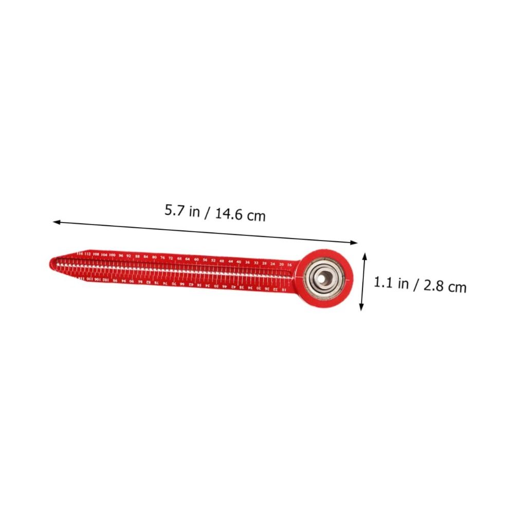 Aluminum Zinc Zinc Alloy 360 Degree Round Marking Gauge Portable Drawing Compass Gauge  Woodworking Projects
