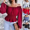 Kadın Omuz Açık Uzun Kollu Gömlek Rönesans Vintage Bluz Beyaz Boho Steampunk Korsan Ortaçağ Cosplay Kostüm Korse Üst