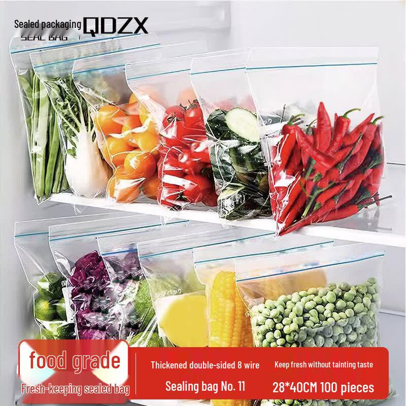 Self-Sealing Food Storage Bags