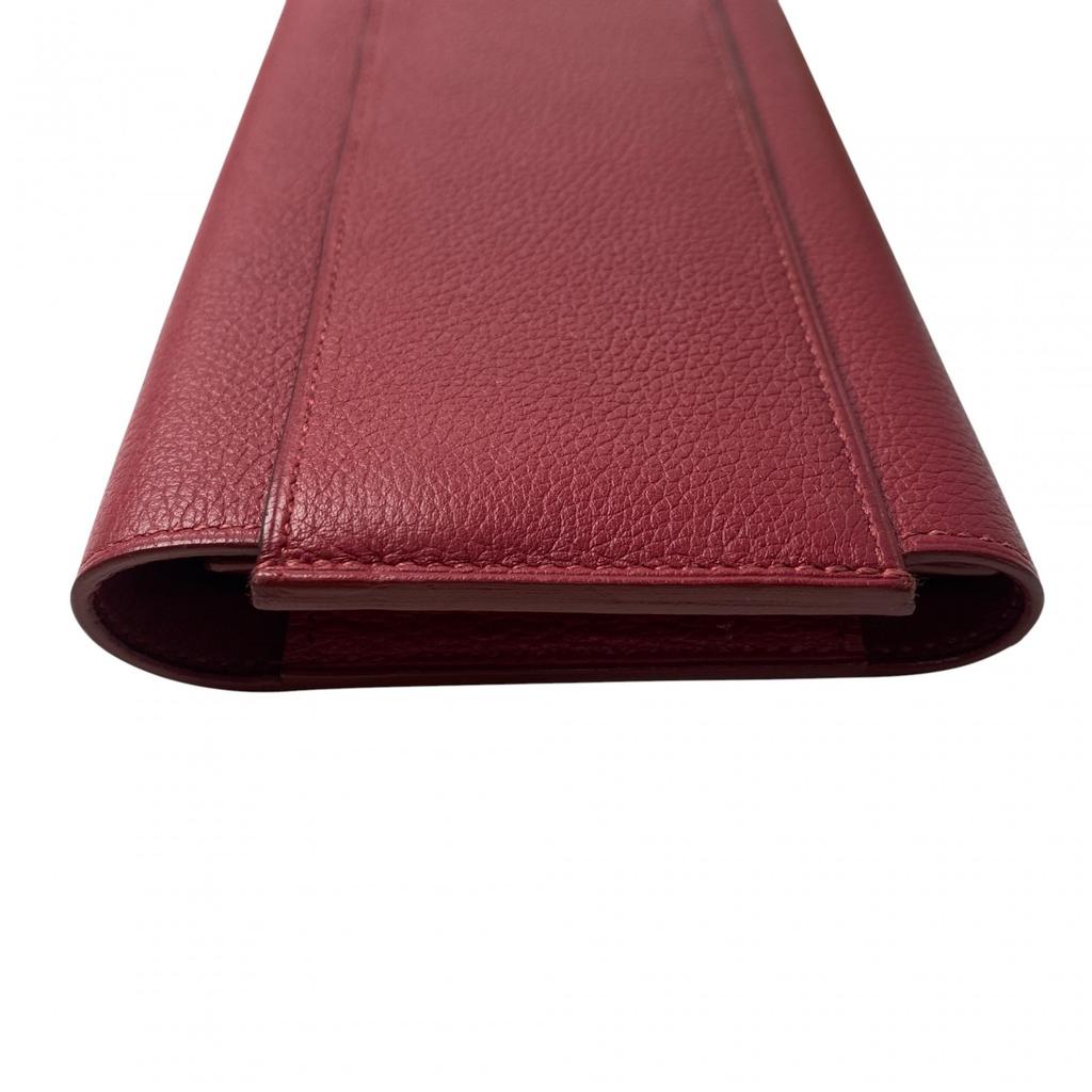 Used HERMESPurse Red series Evercolor Women