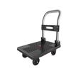 Compact Folding Four-Wheel Cart for Silent Goods Transport