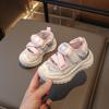 Hot Kids Tennis Shoes Mesh Breathable Boys Girls Sports Sandals Non-slip Soft Sole 2025 Summer New Toddler Student Running Shoes