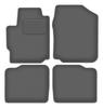 Graphite Velour Car Mats For: Daihatsu Materia Minivan (2007-2011)
