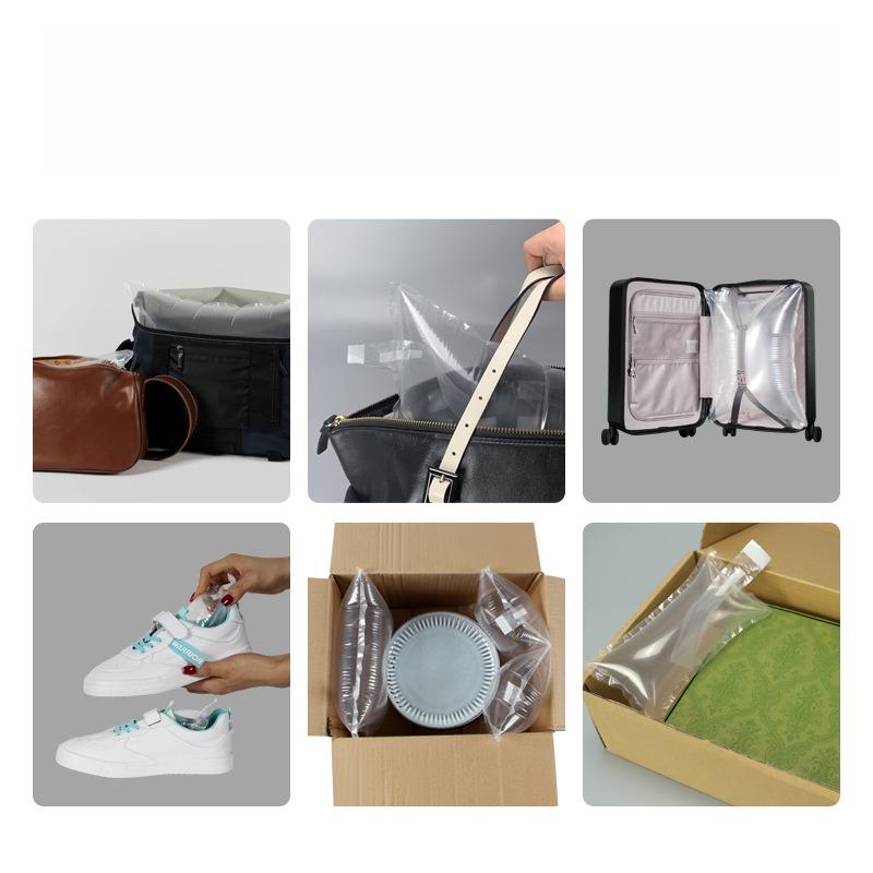 Luggage Filling Inflatable Bags Packaging Gap Bubble Pillow Shoe and Boot Anti-collision Cushioning Air Column Bags Air Cushion Filling Pouchs