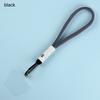 Portable Phone Lanyard Phone Hanging Rope Fashion Candy Color Phone Wrist Straps Nylon Anti-lost Rope Keychain Phone Accessories