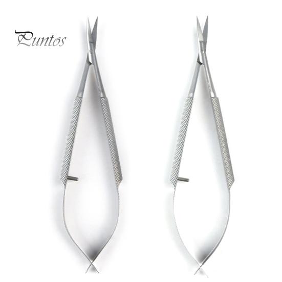 Nail Cuticle Scissor Non-slip Anti-rust Sharp Tight Closure Single Cross Spring Stainless Steel Russian Style Dead Skin Cutter with Protective