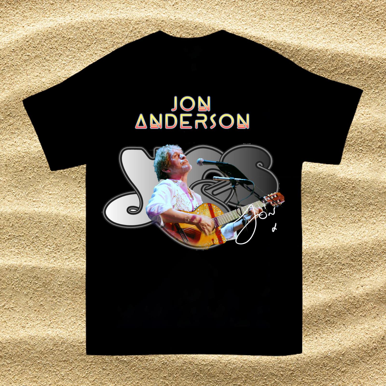 26 Rare Jon Anderson Yes Band Short Sleeve Black S-2345XL Unisex T-shirt TMB1973 Unisex T-Shirt XXL