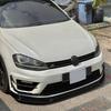 RevoZport Style Front Bumper Side Splitters for VW Golf Mk7 R (Not For R-Line) 2012-2016 Front Bumper Side Canard Spoiler Wings